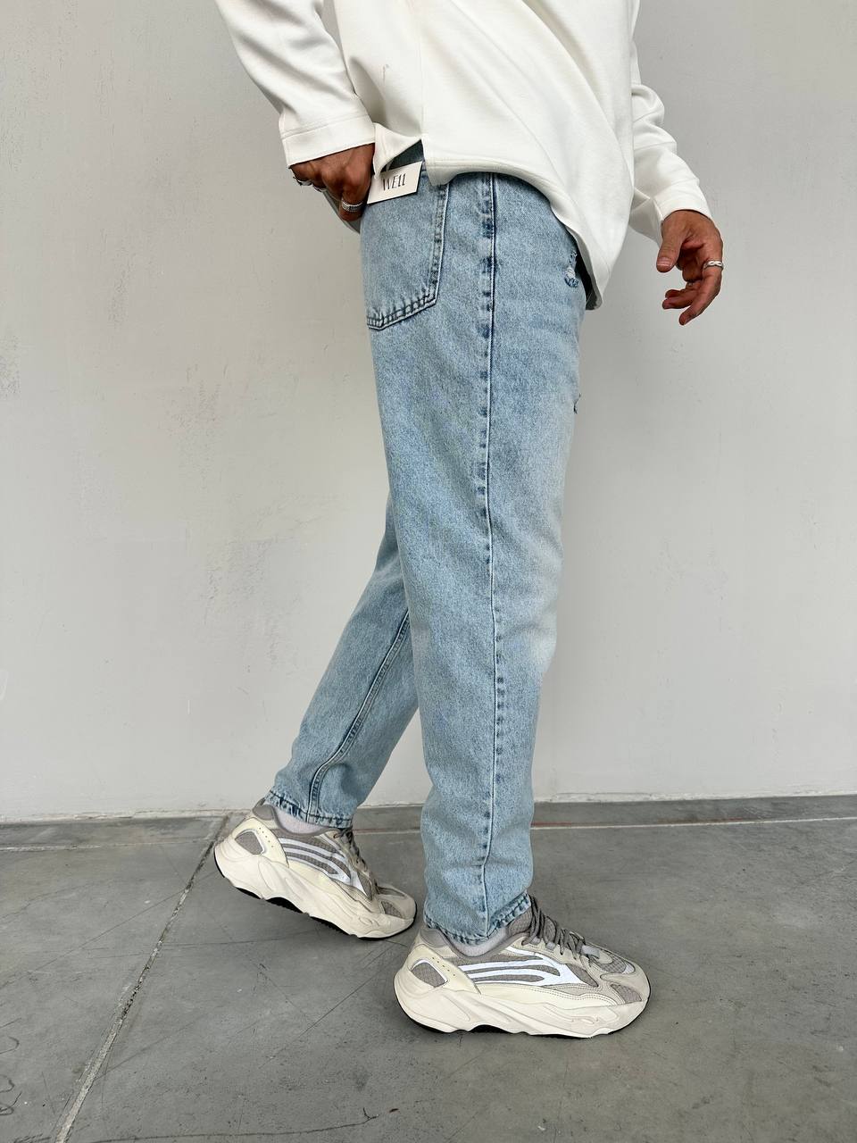 Cadillac Washed Ripped Effect Men's Jeans -2298