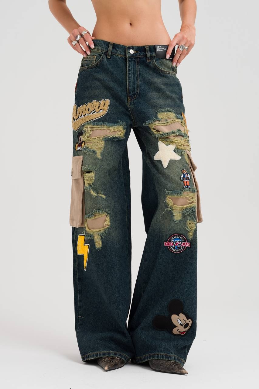 Newyork Patchwork Jean