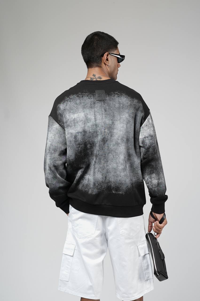 Edwin Efektli Oversize Kesim Erkek Sweatshirt