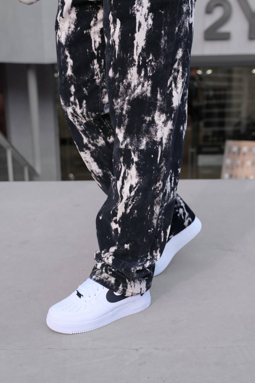 Daniel Yıkamalı Paçası Detaylı Erkek Jean Pantolon