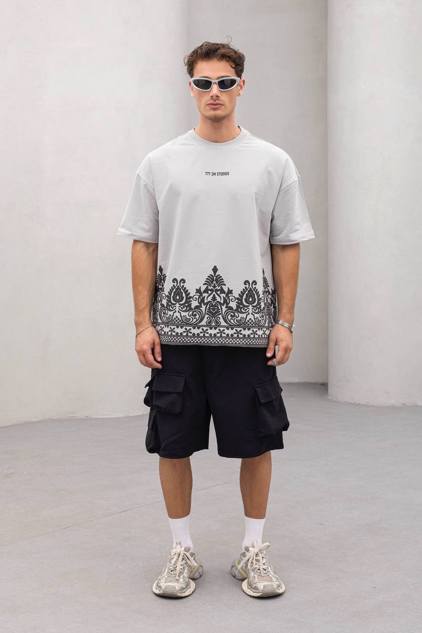 Owen Özel Tasarım Baskılı Oversize Kesim Erkek T-shirt