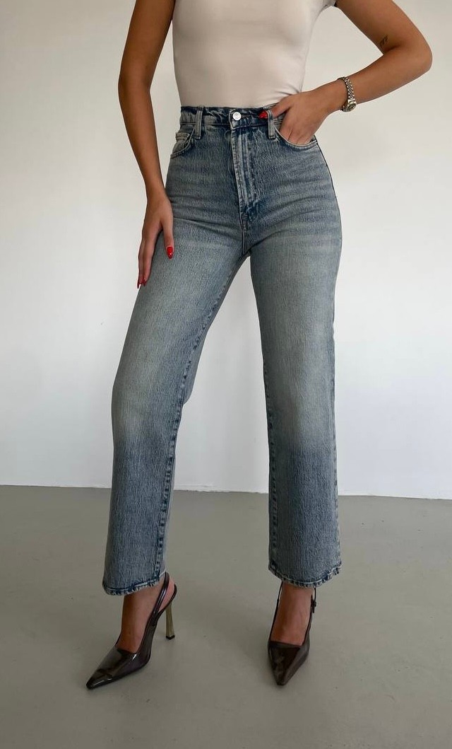 May Straight Fit Denim Pantolon