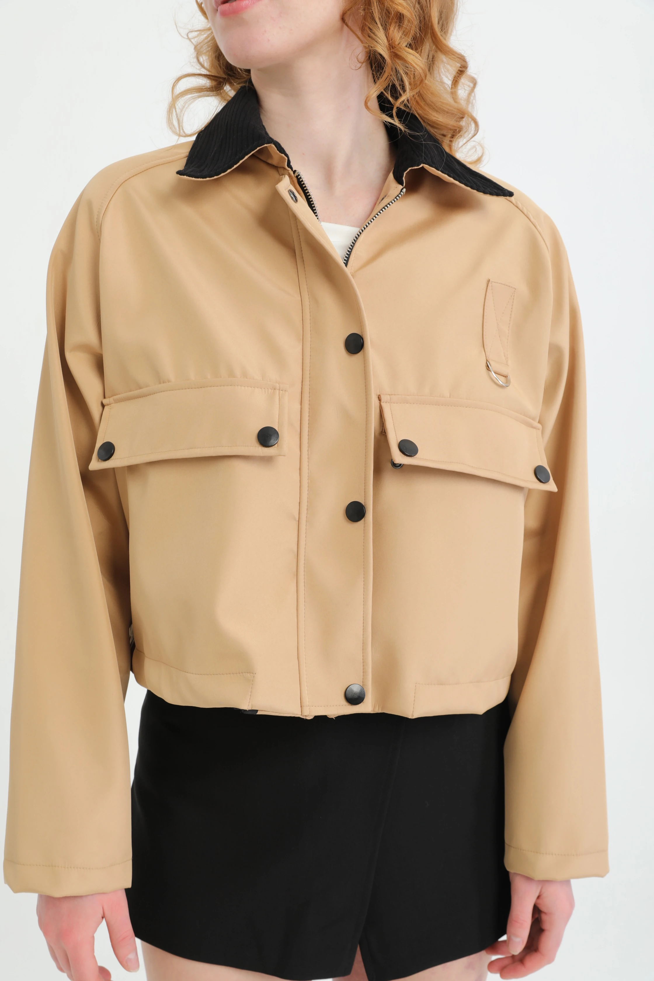 Selected Crop Kadın Ceket