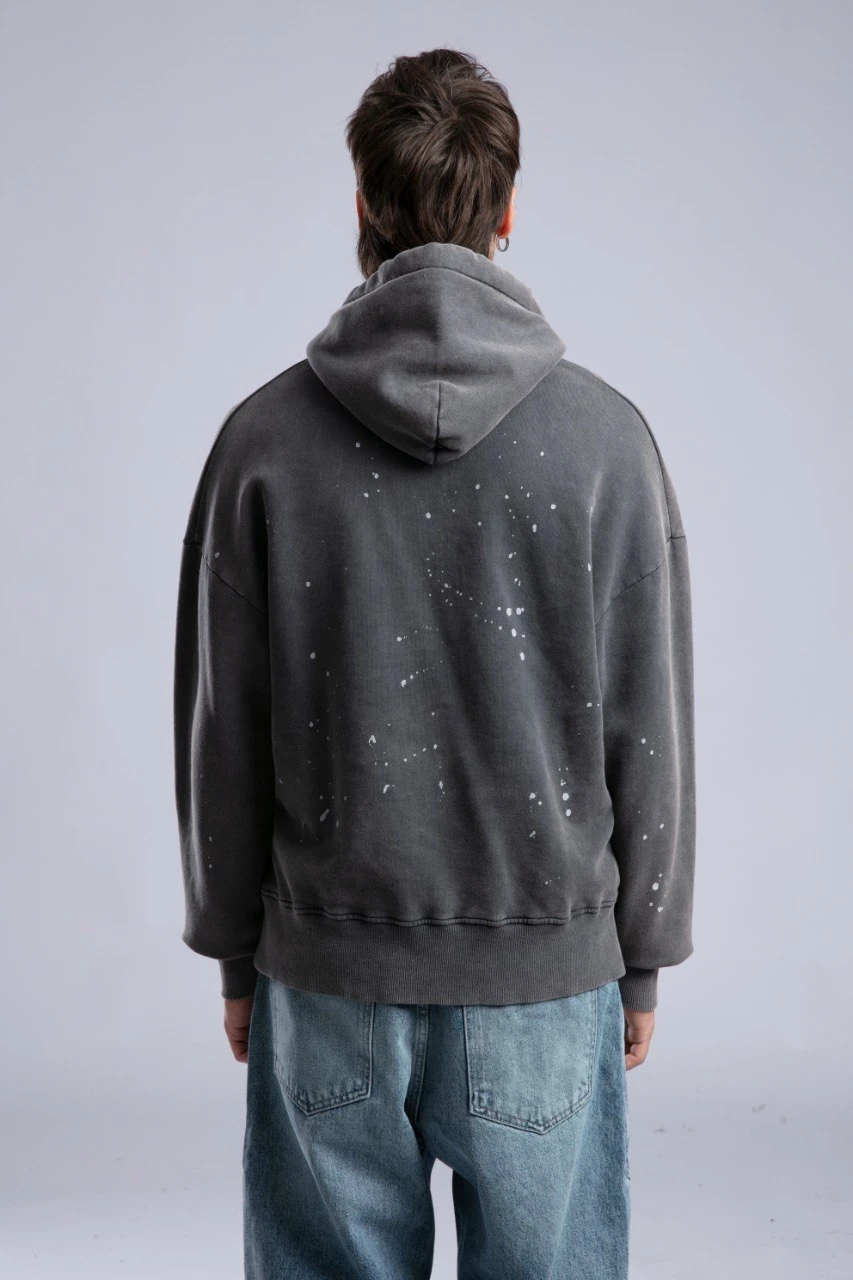 Gary Özel Tasarım Oversize Kesim Erkek Hoodie