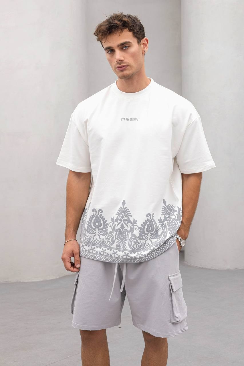 Owen Özel Tasarım Baskılı Oversize Kesim Erkek T-shirt