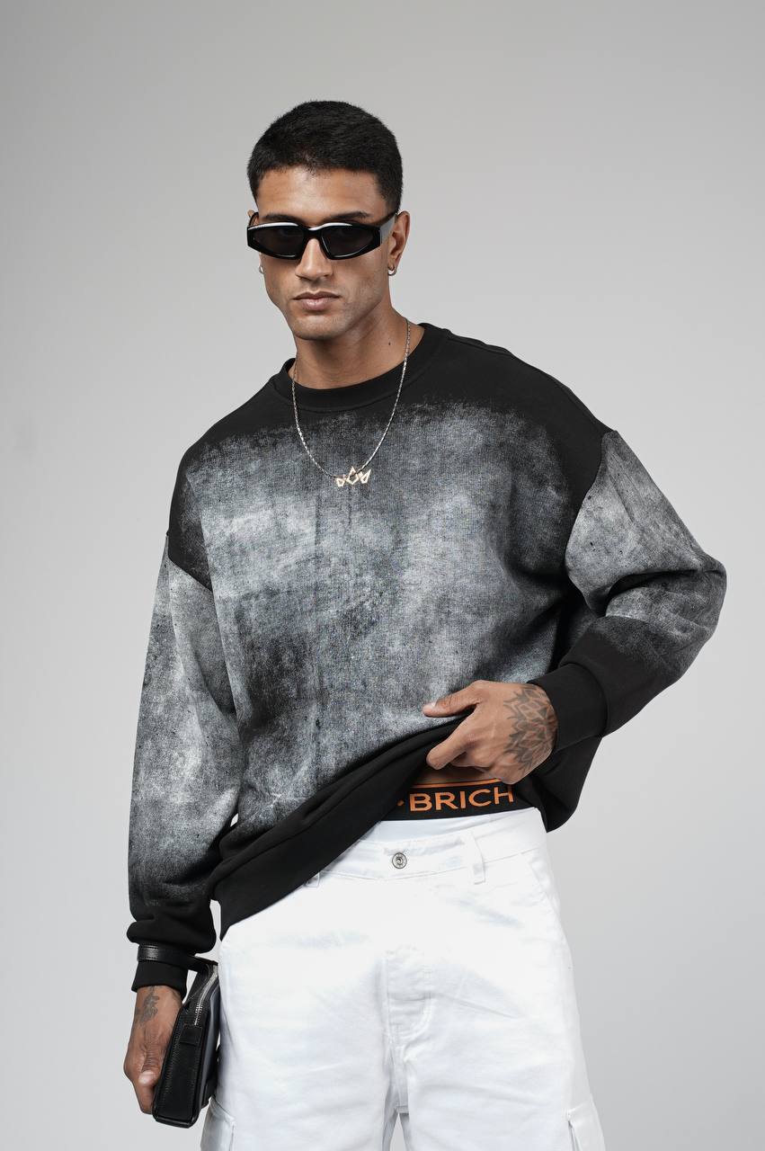 Edwin Efektli Oversize Kesim Erkek Sweatshirt