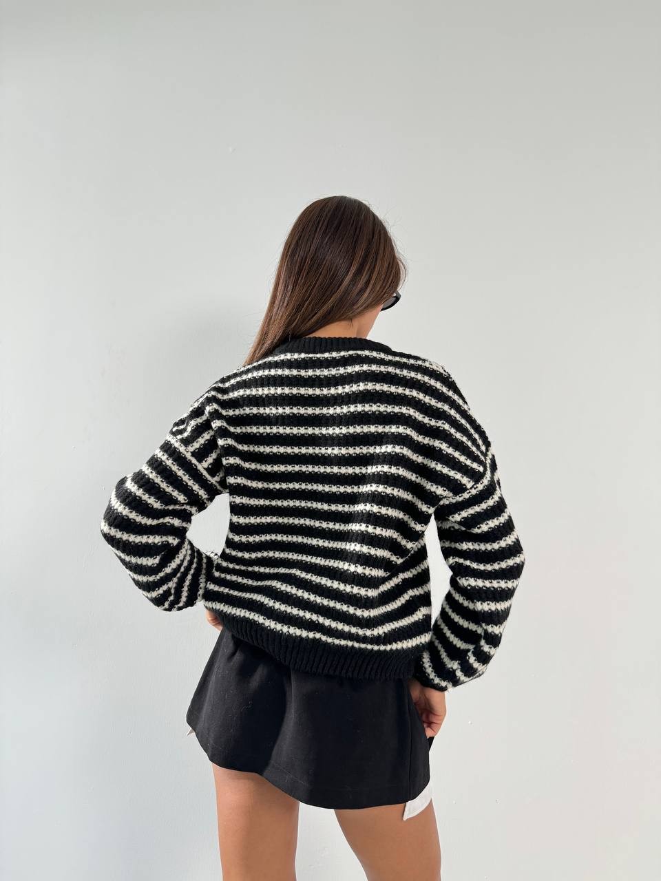 Weekend Transverse Striped Women's Knitwear