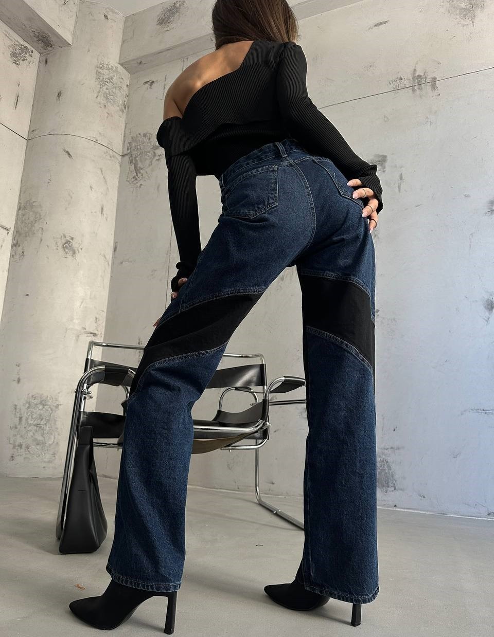 Anatola Garnili Two Color Women's Jeans