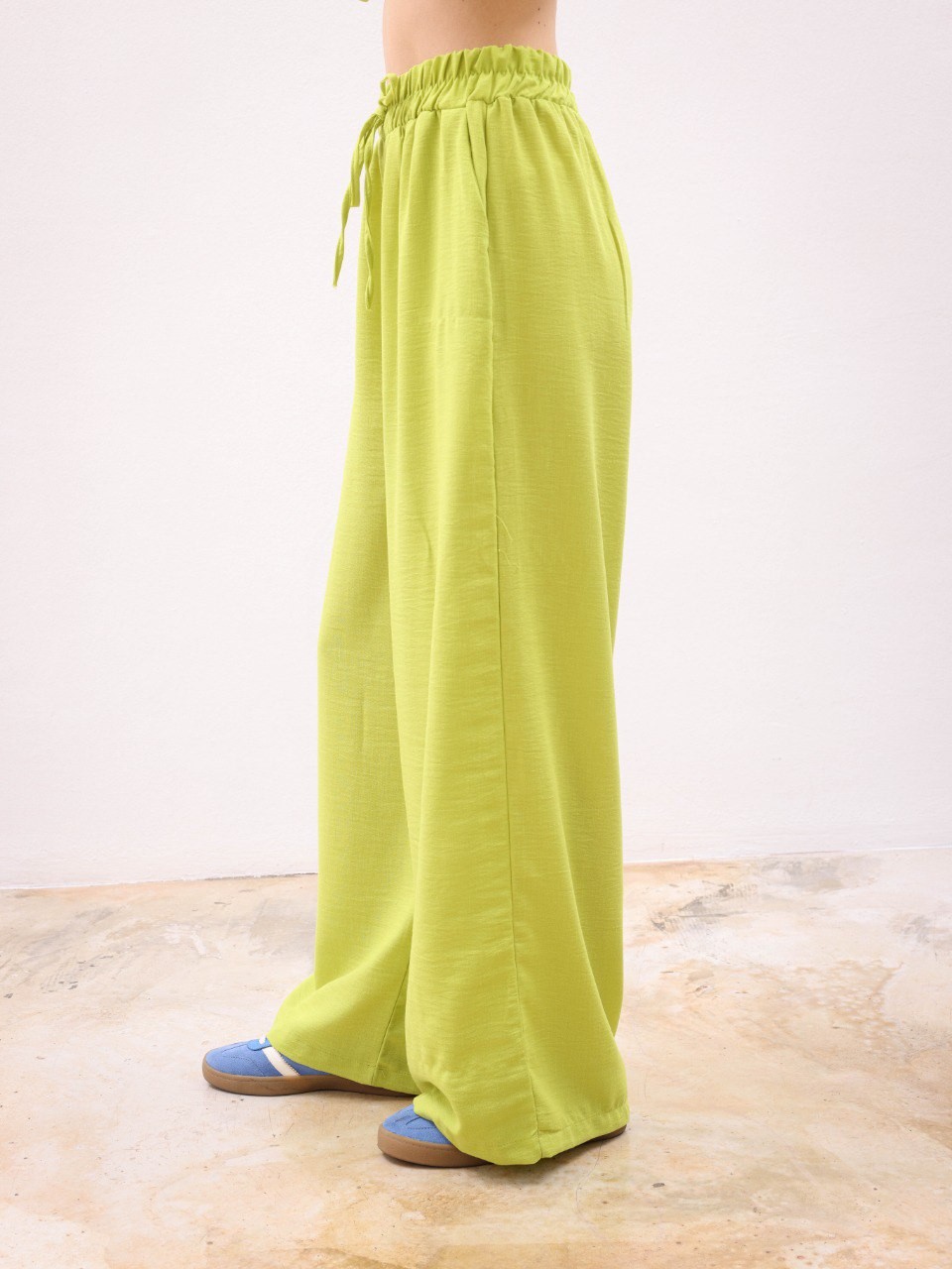 Morgan Crop Shirt Trousers Top and Bottom Set-9715