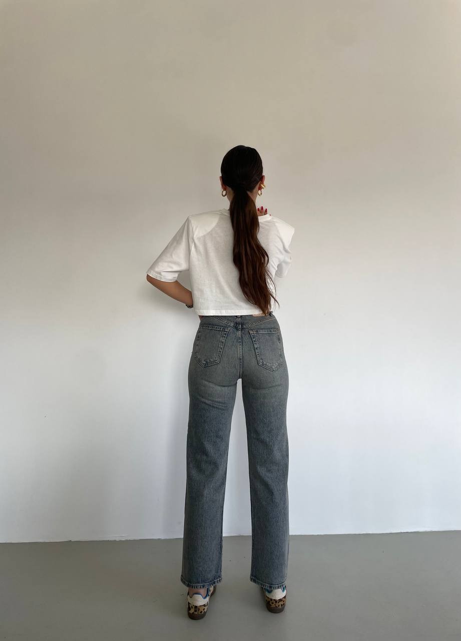 Nina Straight Fit Denim Pantolon