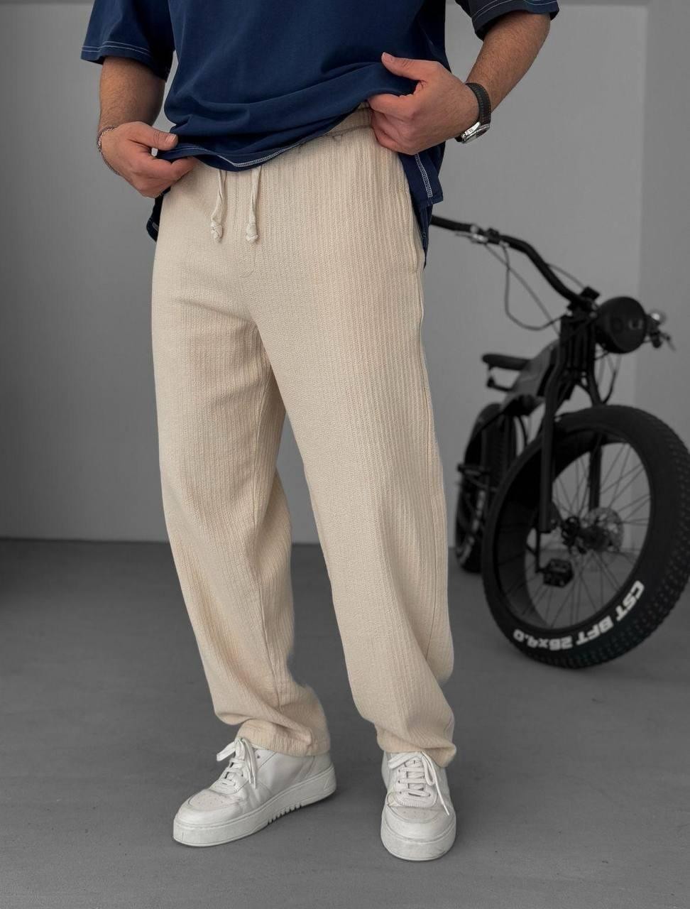 Korgito Linen Men's Trousers - Ten
