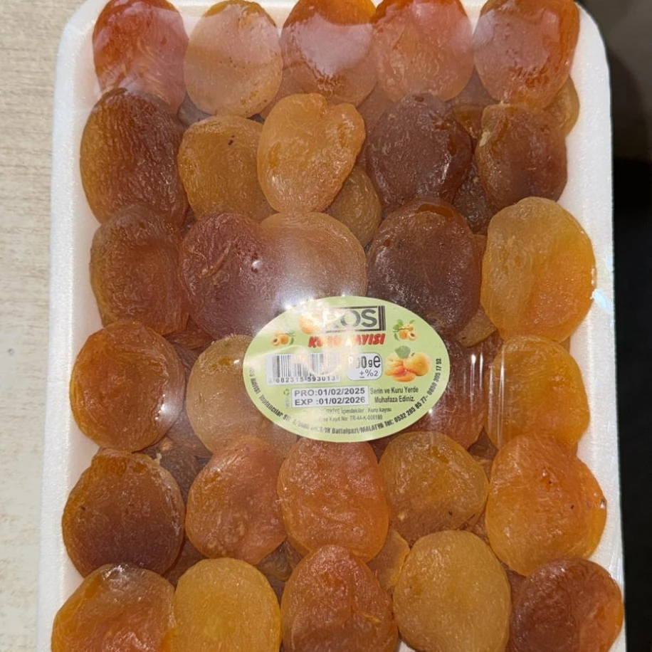 1. Kaliteli Malatya Kayısısı 800 Gram