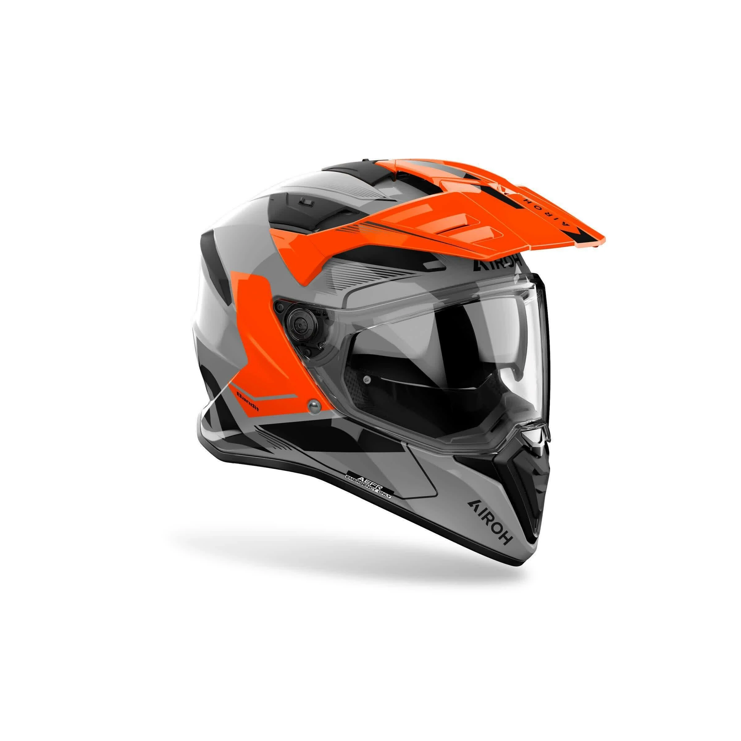 Aıroh Bandıt Tune Orange Gloss Kask