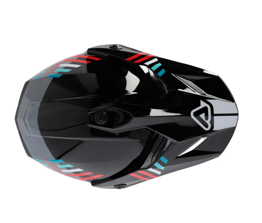 Acerbis Rıder Çocuk Kask Siyah Kırmızı