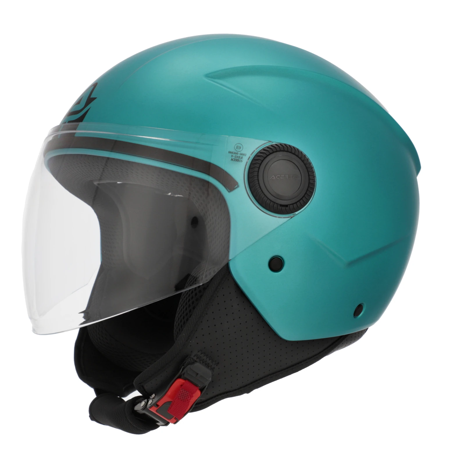 Acerbis Jet Brezza Metalik Kask Turkuaz