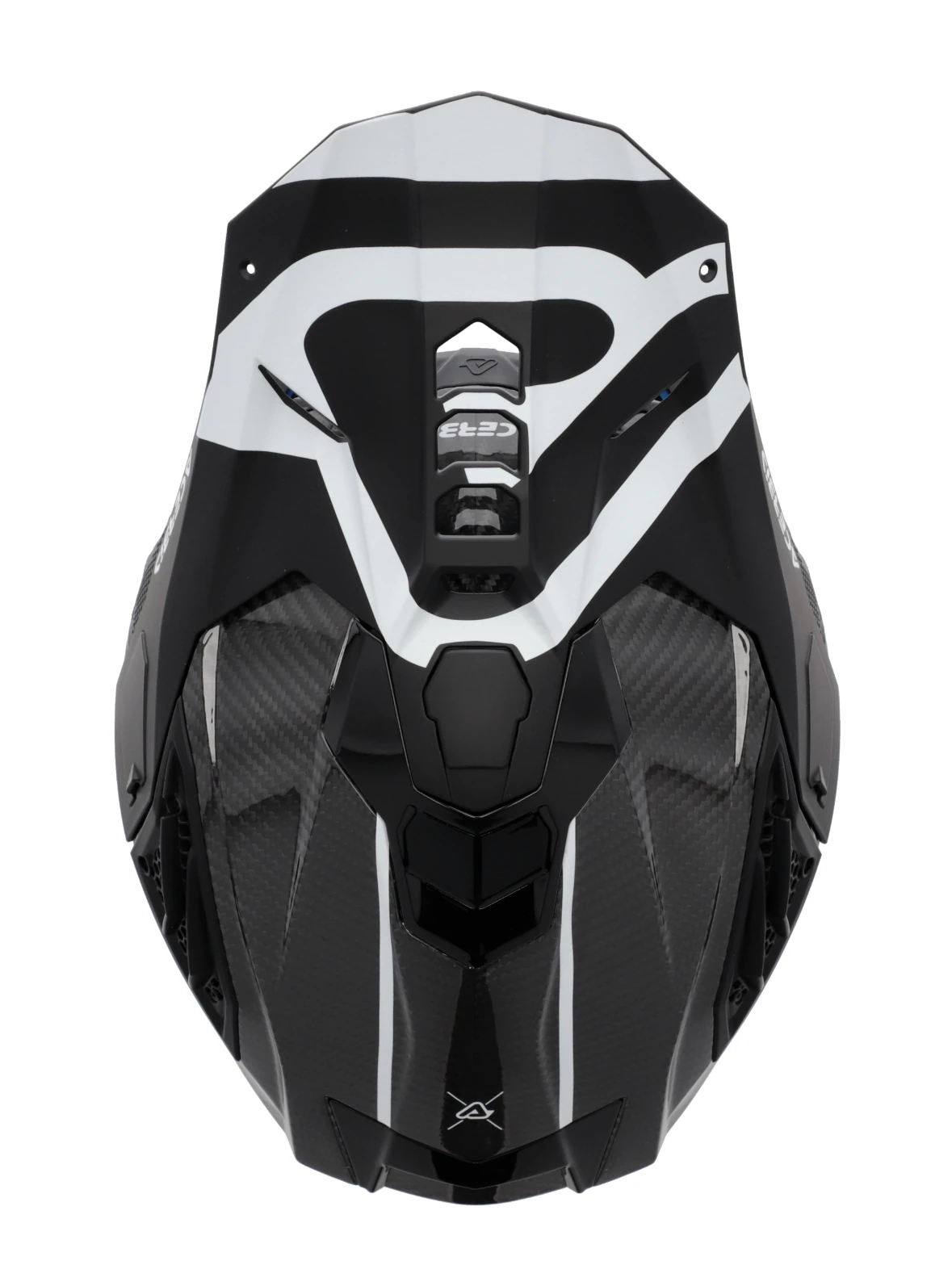 Acerbis Airstrike-C Kask Siyah Beyaz