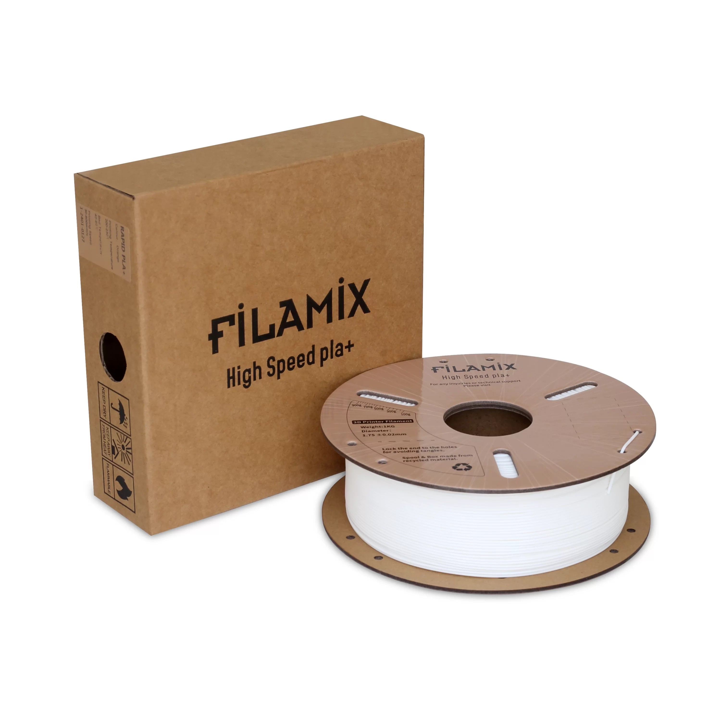 Filamix Hyper Speed PLA+ 1,75MM - Beyaz