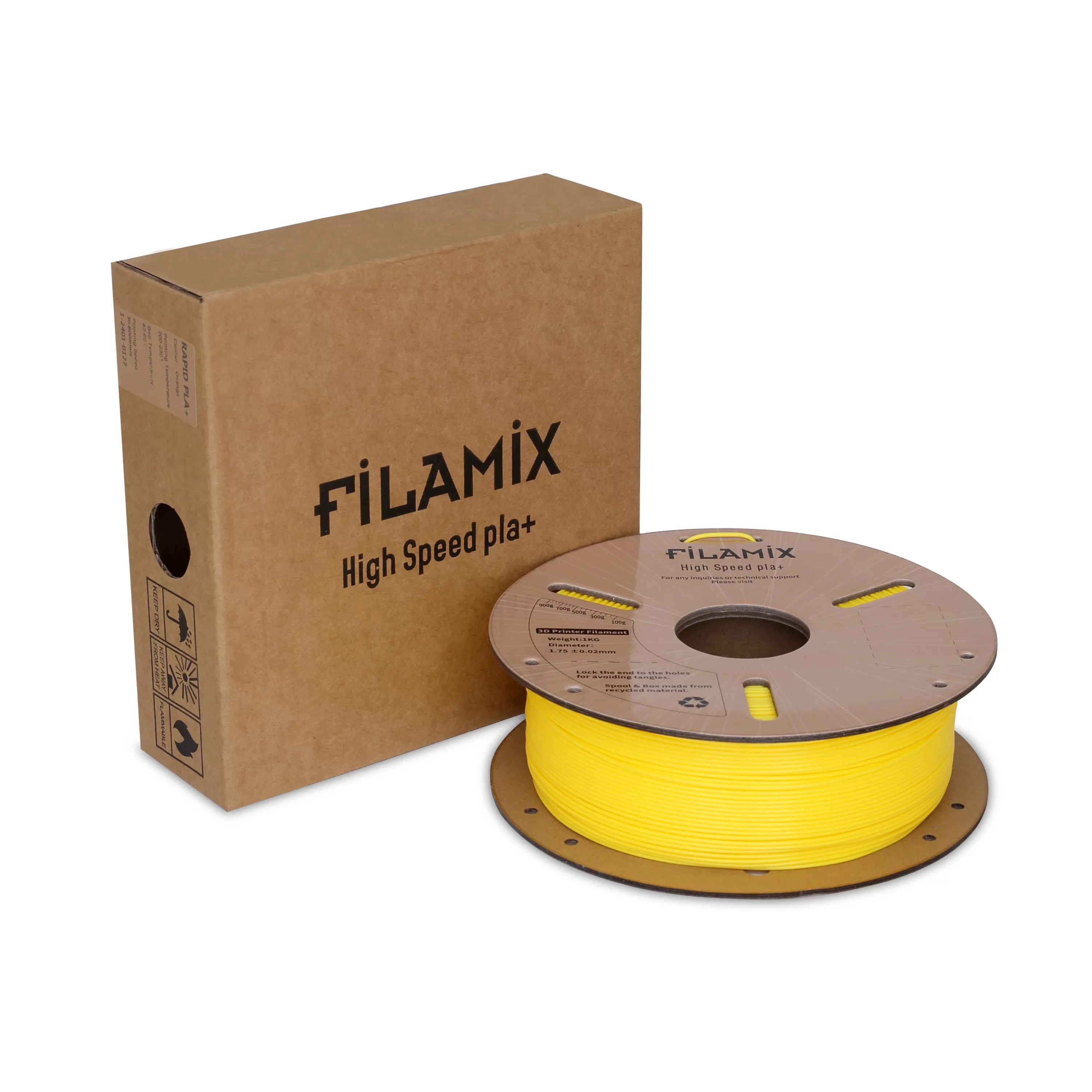 Filamix Hyper Speed PLA+ 1,75MM - Sarı