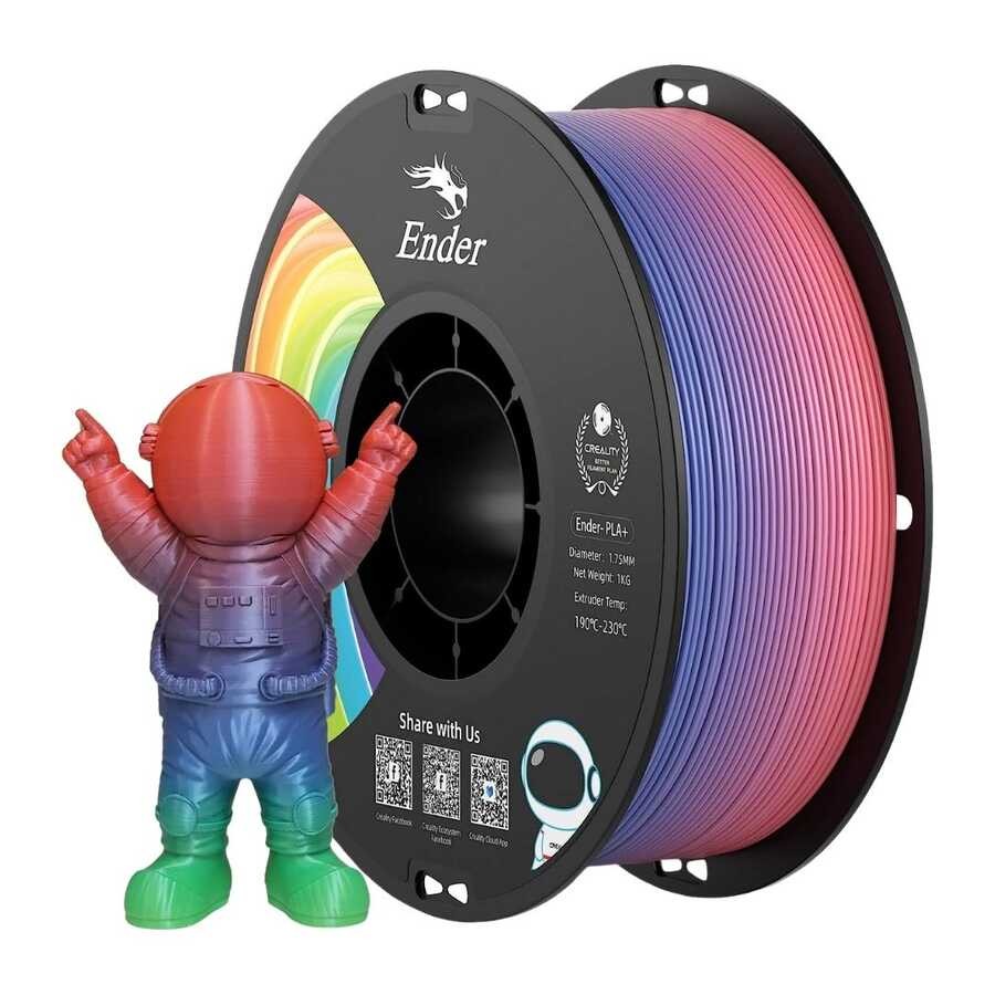 Creality Ender PLA+ 1,75MM - Rainbow