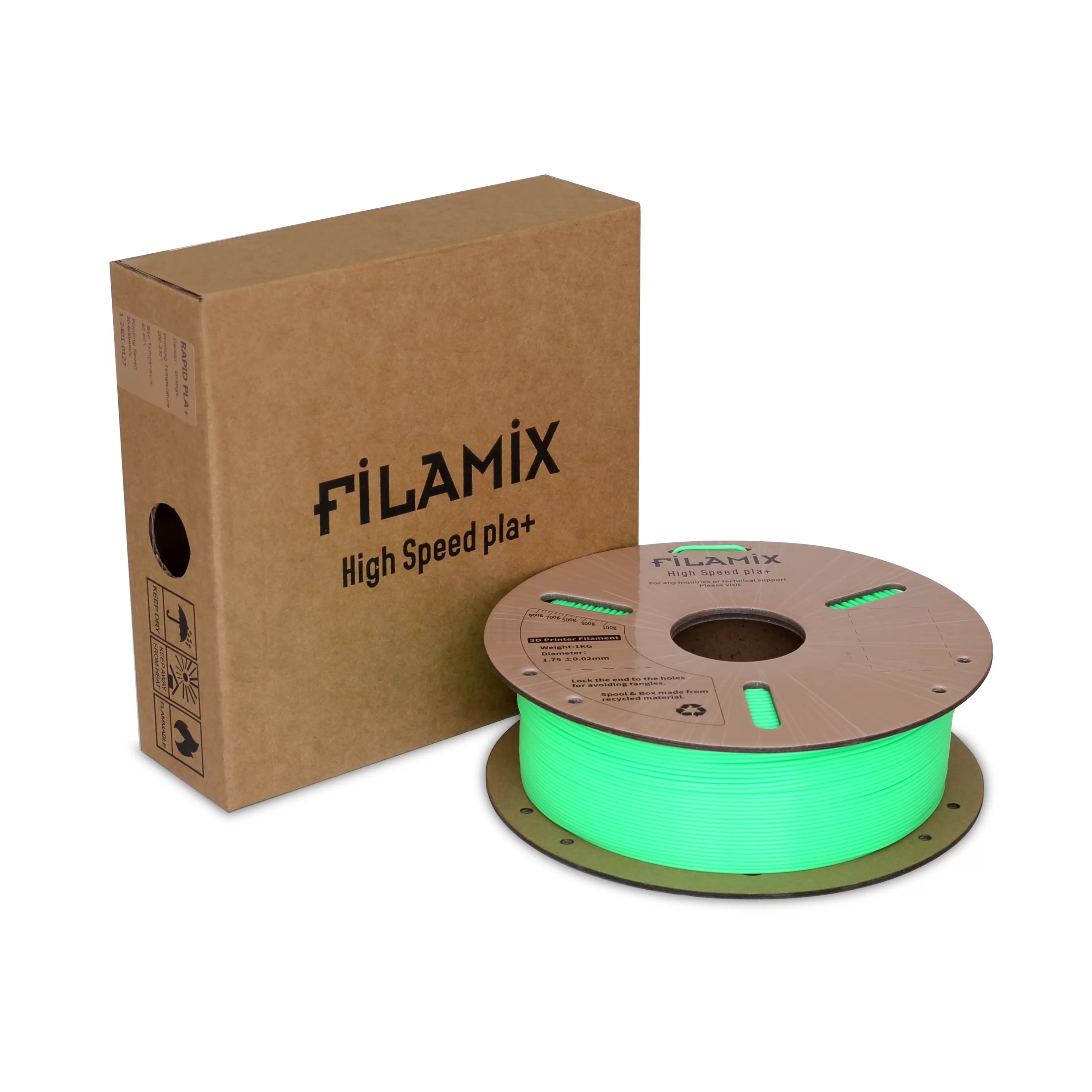 Filamix Hyper Speed PLA+ 1,75MM - Yeşil