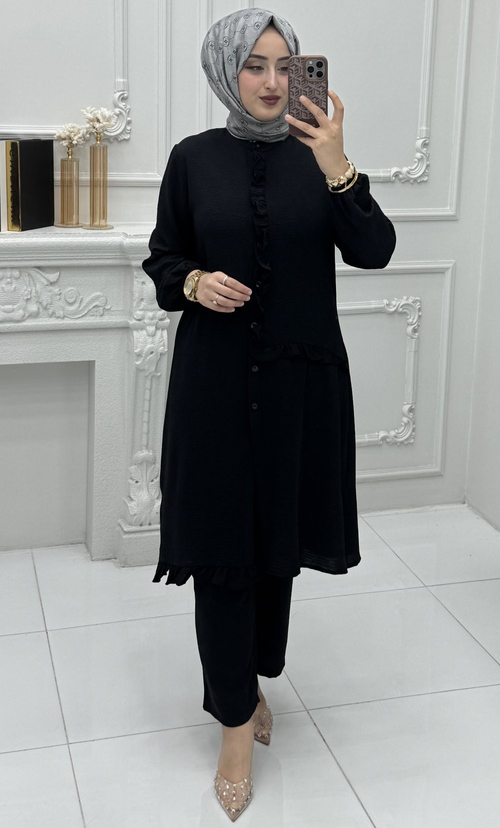 Mina Takım Siyah