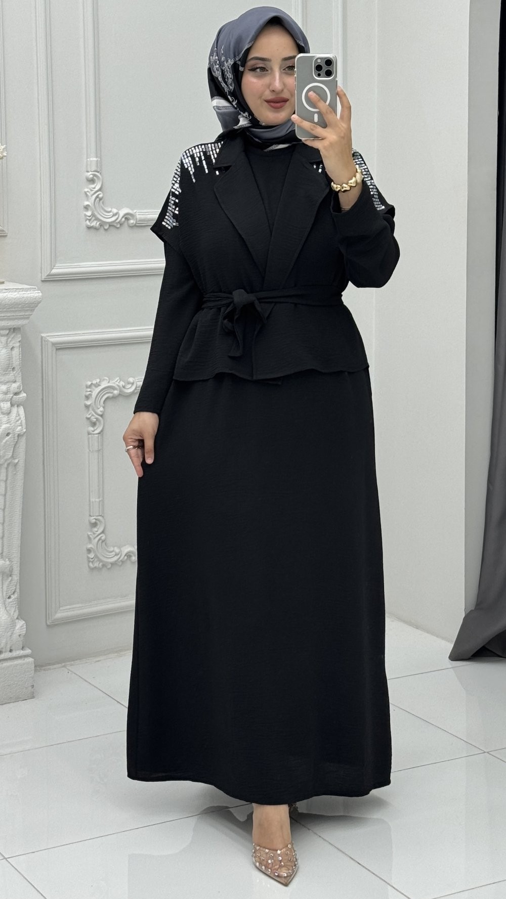 Alara Elbise Siyah