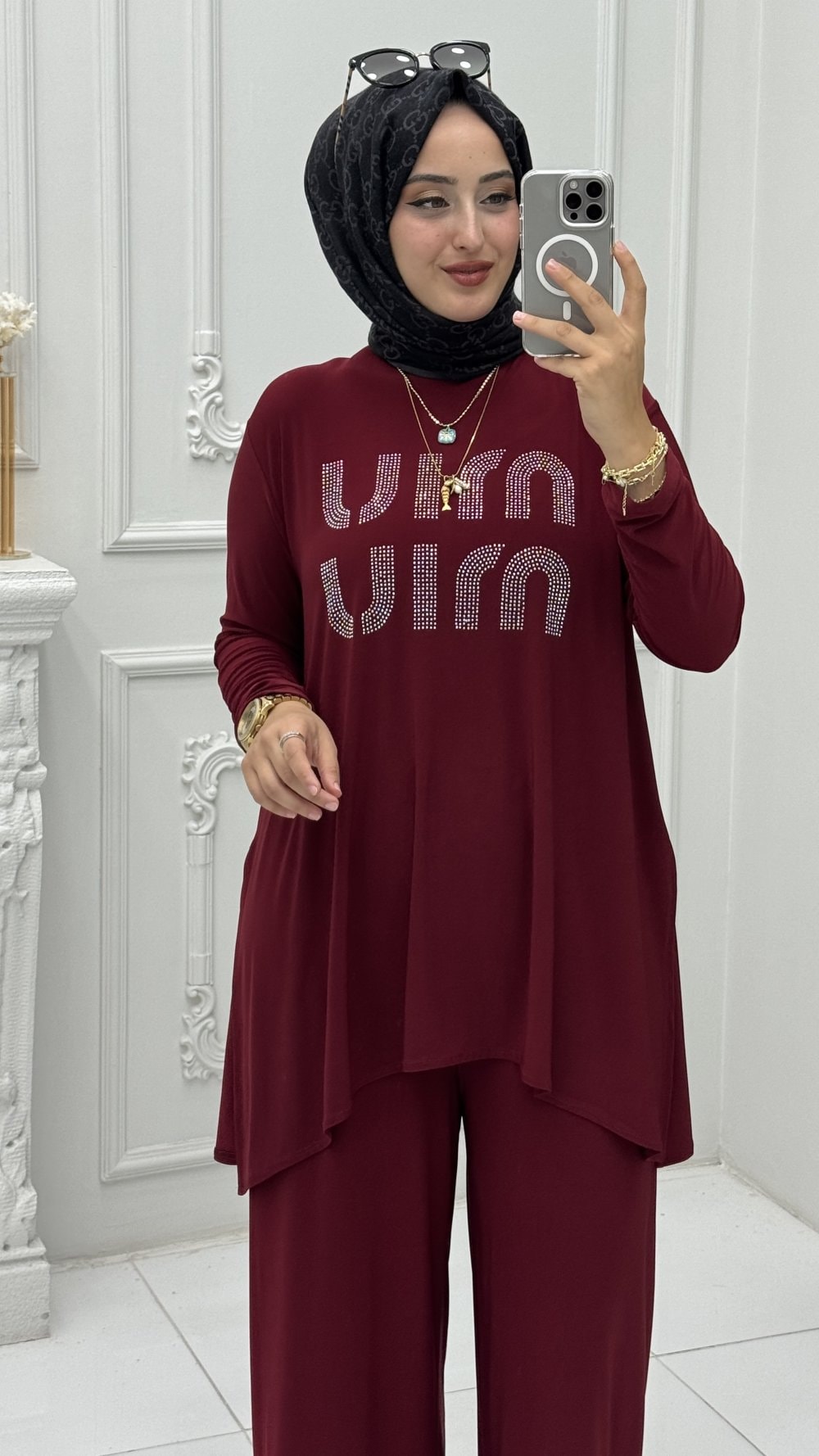 Miu Miu Takım Bordo