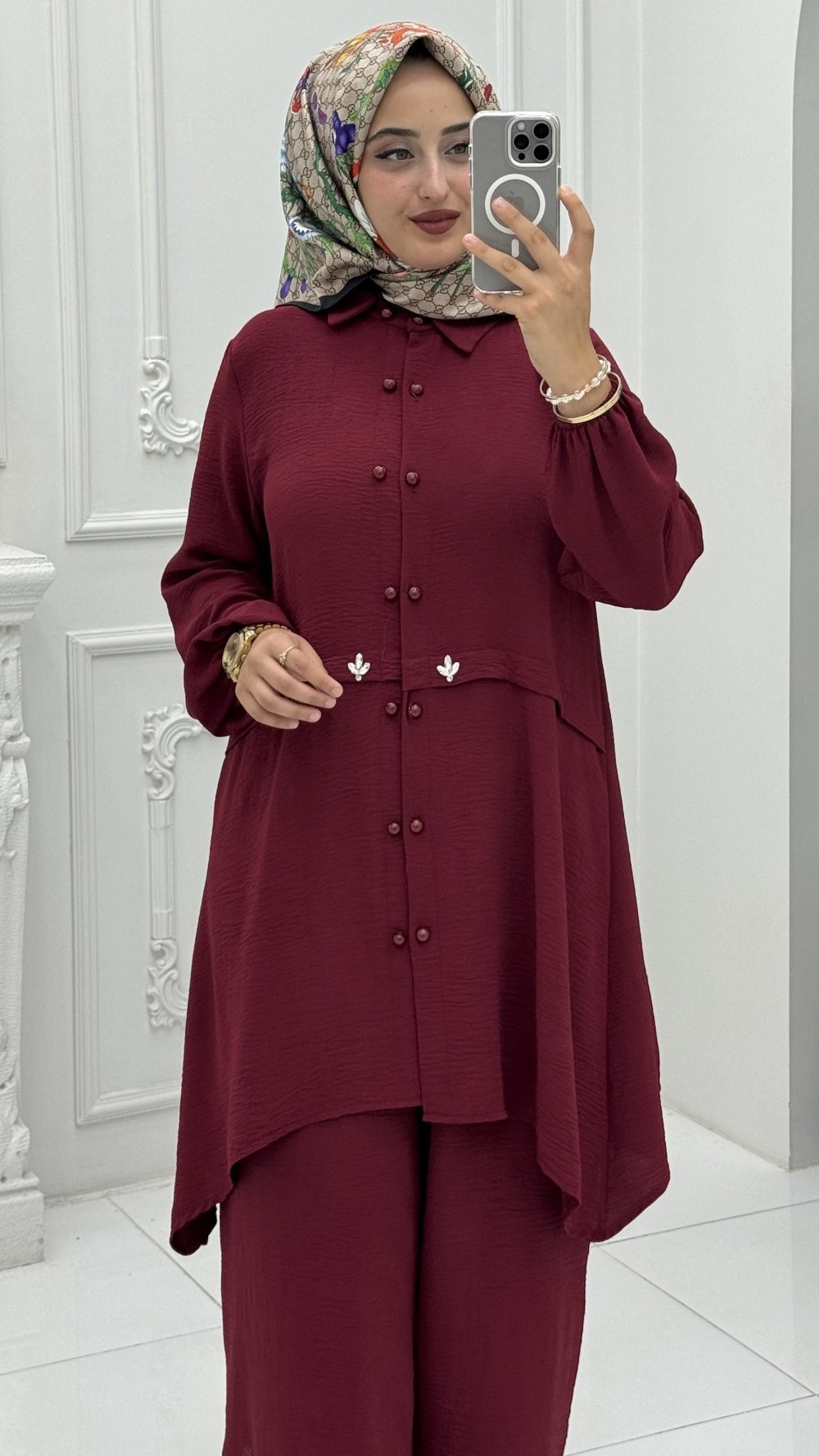 Menekşe Takım Bordo