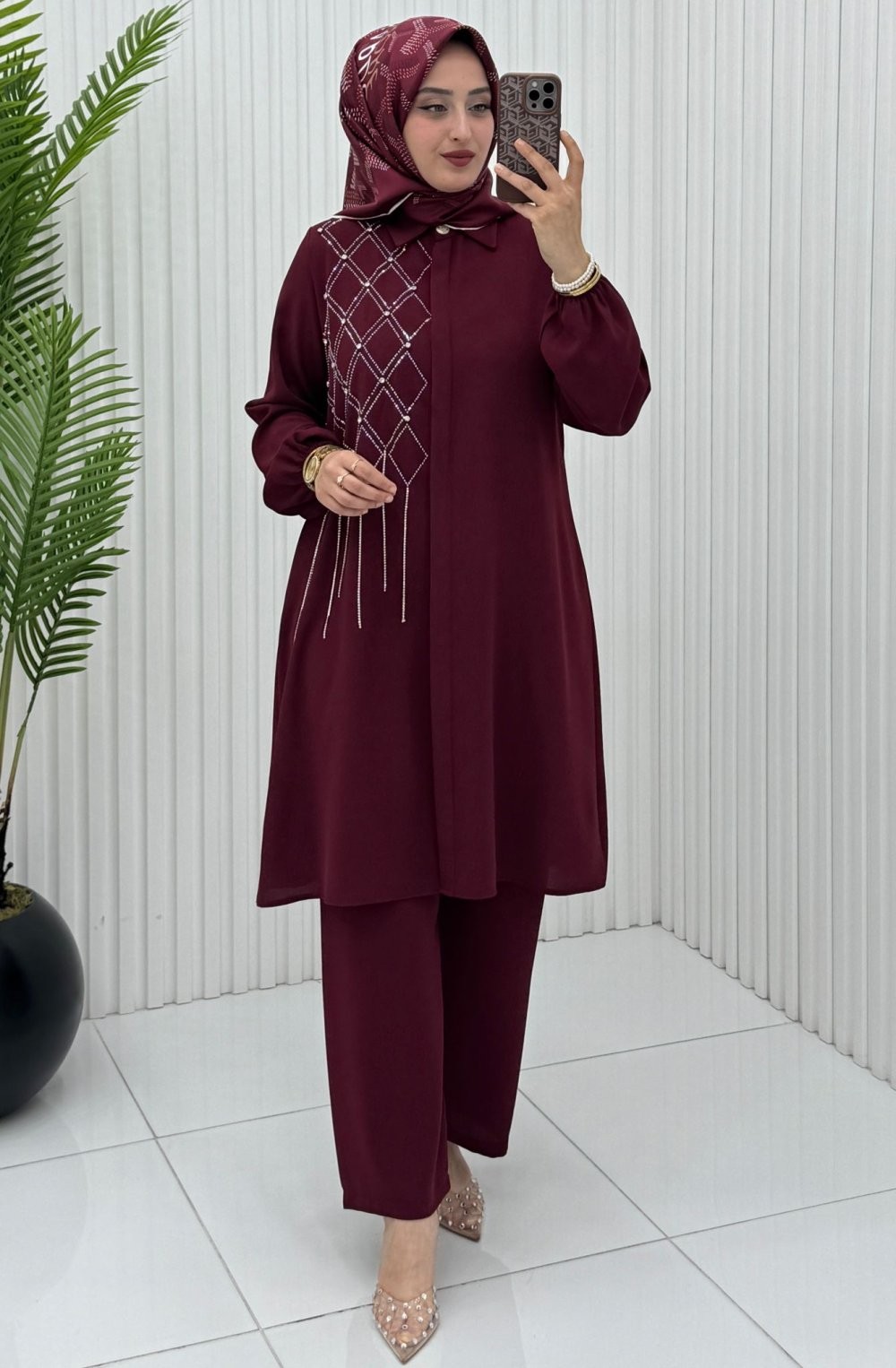 Nazan Takım Bordo