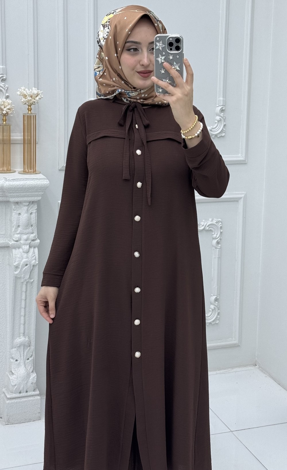 Dilara Takım Kahverengi