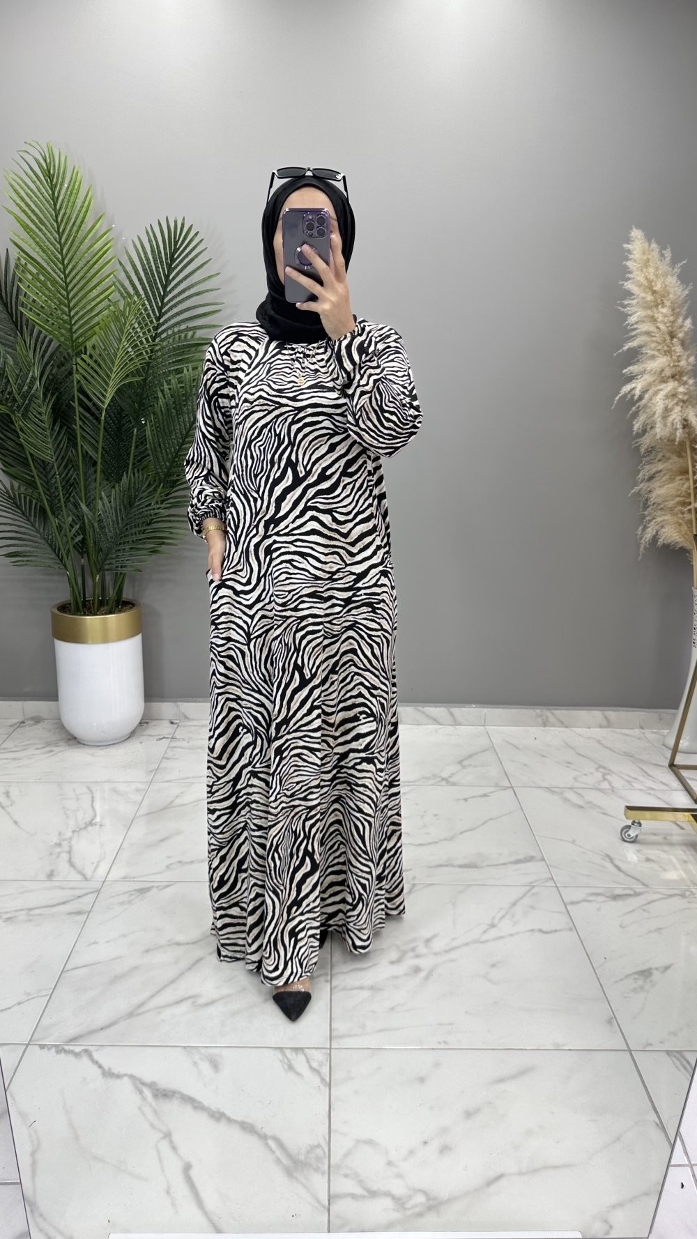 Seval Elbise Zebra 