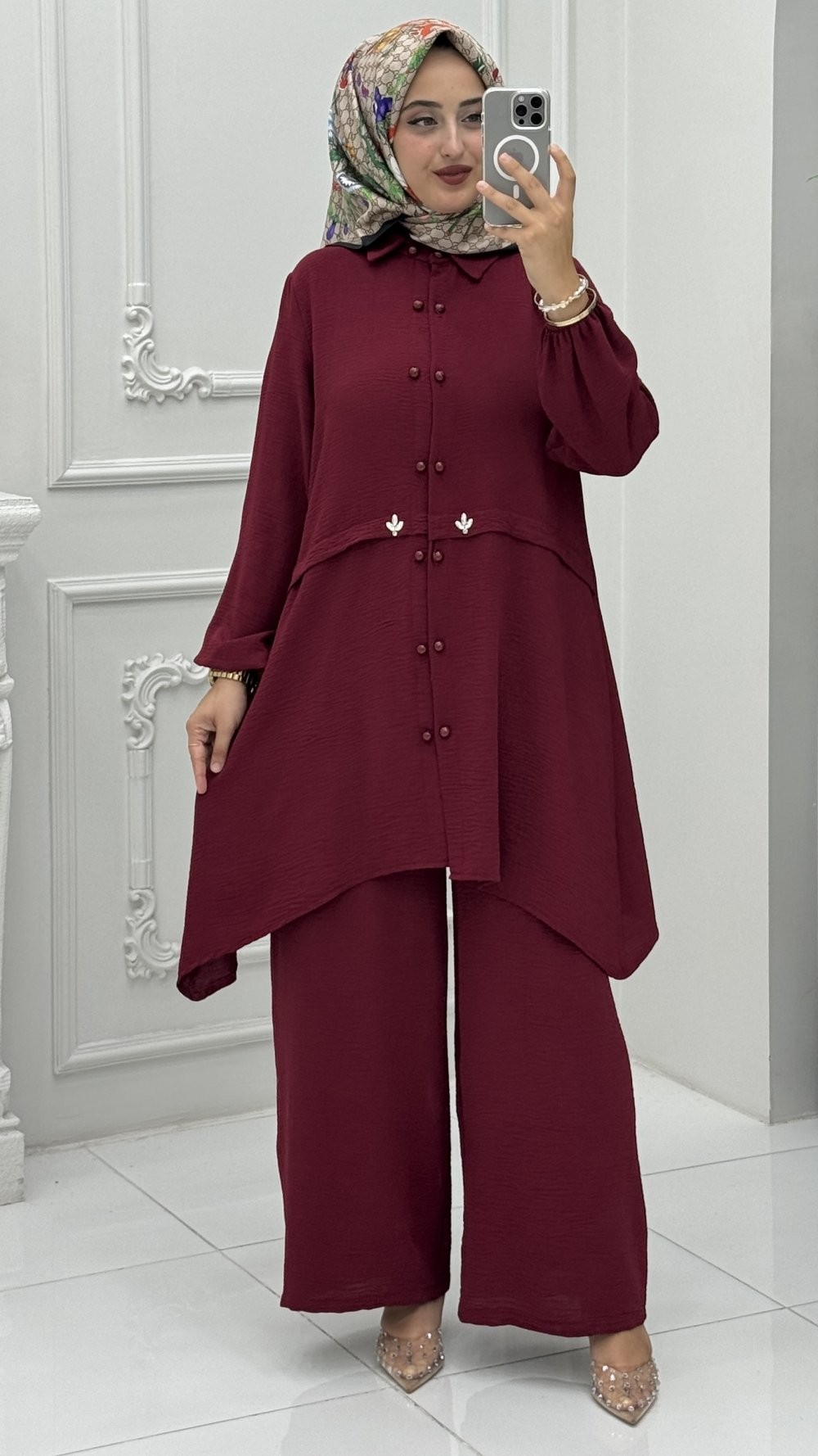 Menekşe Takım Bordo