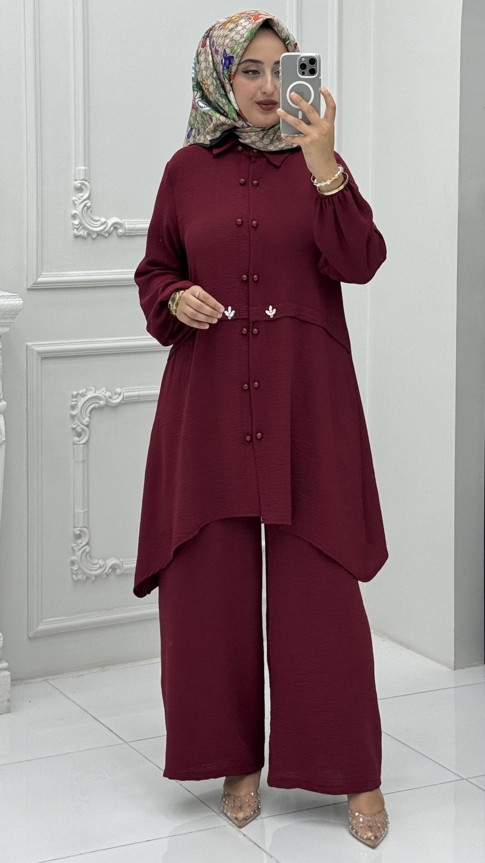 Menekşe Takım Bordo
