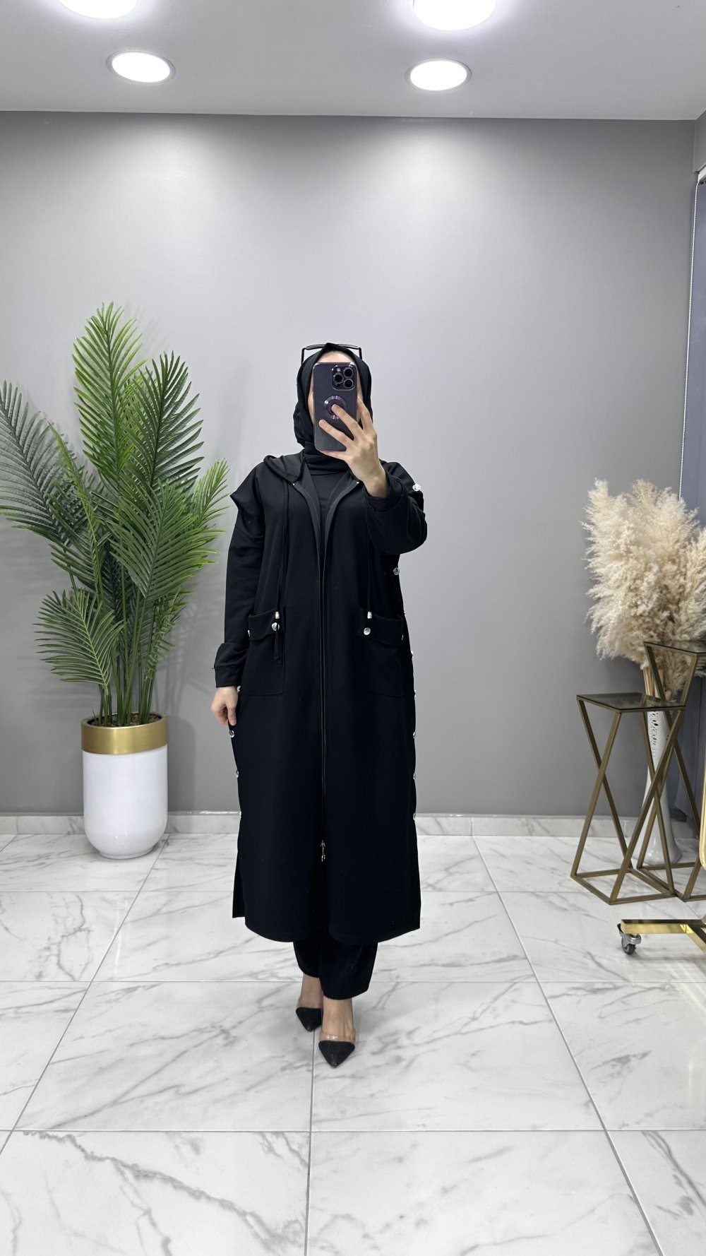 Asya Yelek Siyah 