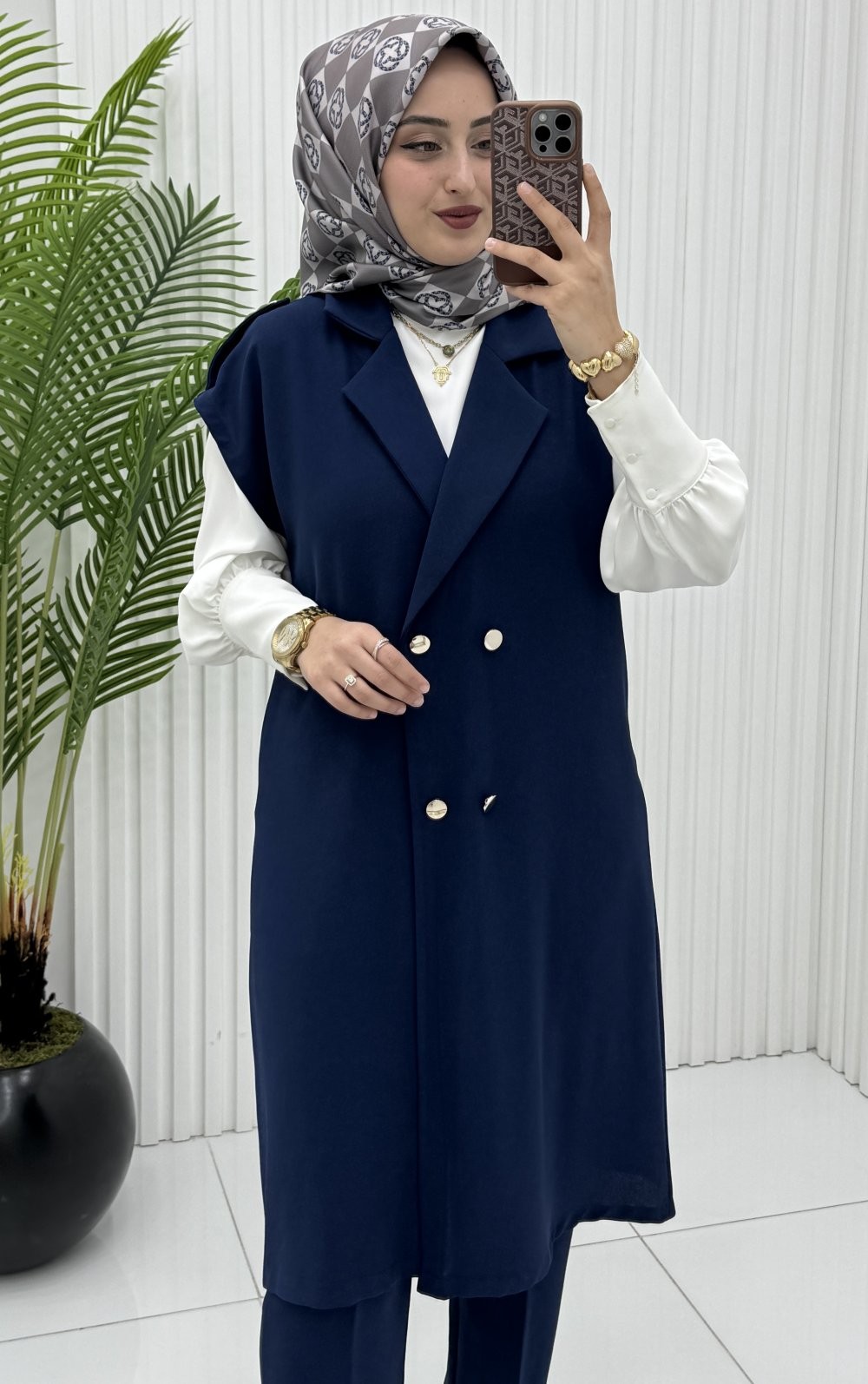 Belinda Takım Lacivert