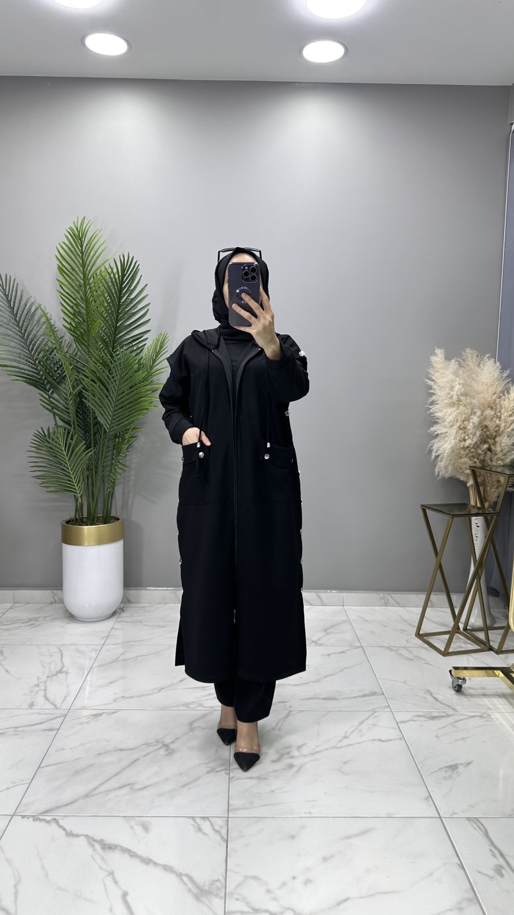 Asya Yelek Siyah 