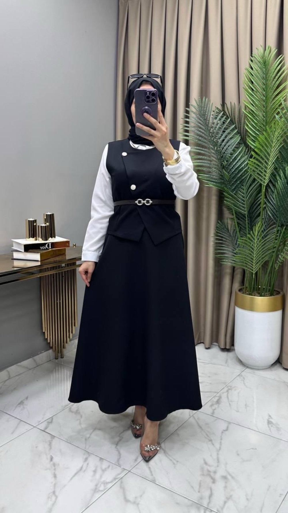 Gülce Takım Siyah