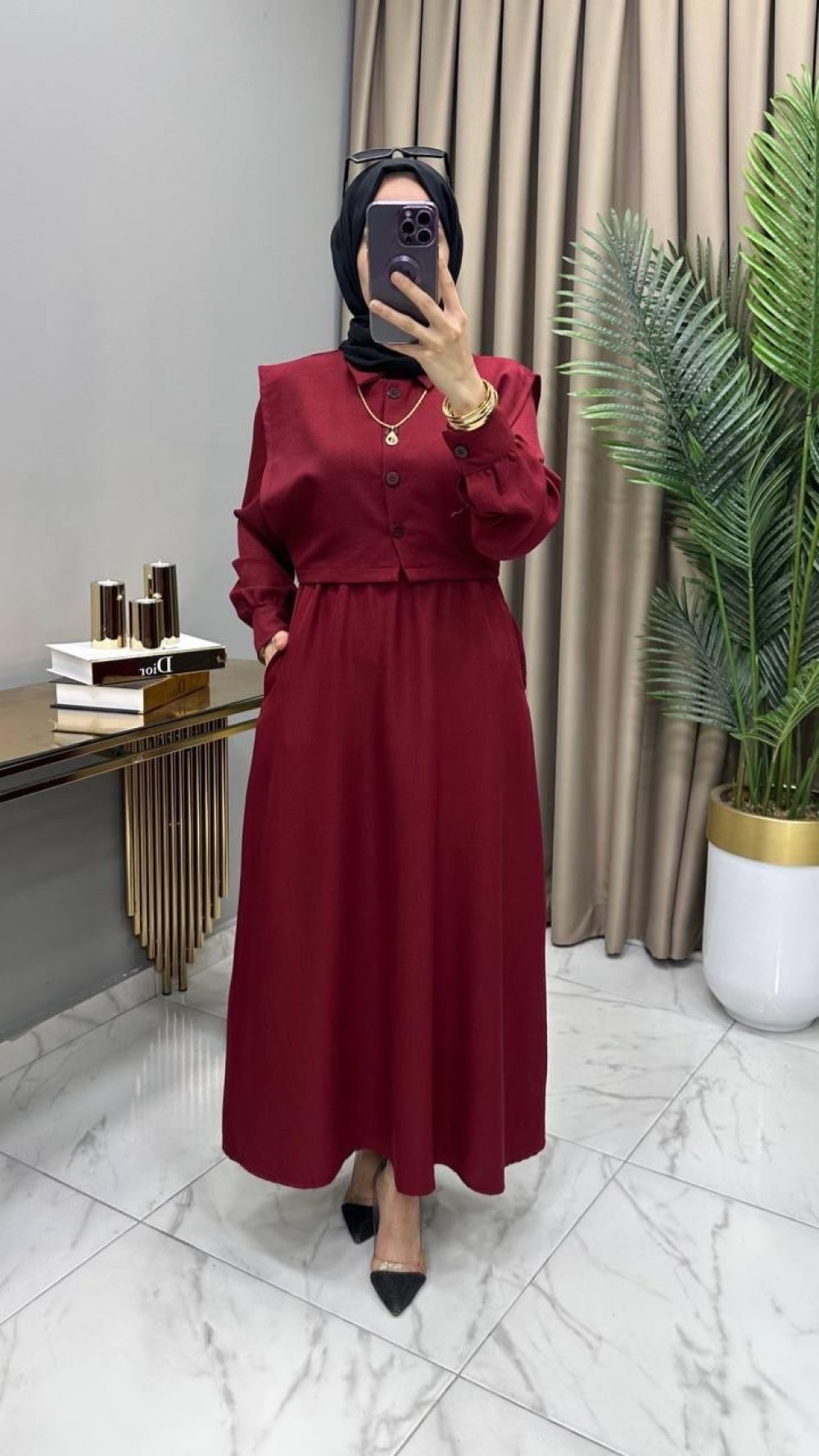 Jale Takım Bordo