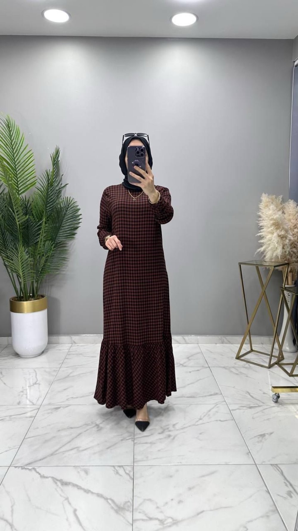 Sinem Elbise Kahve