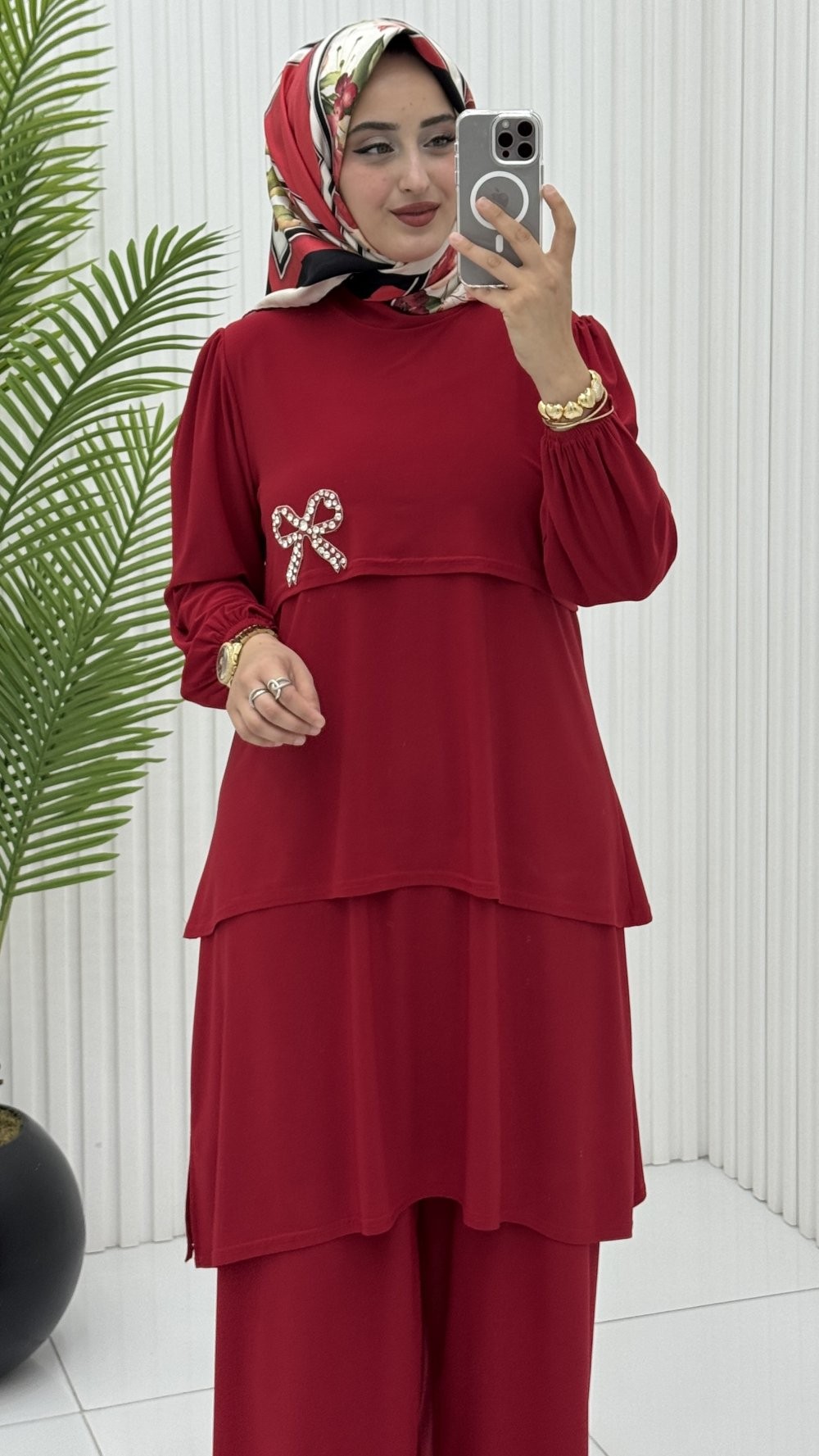 Aleyna Takım Kırmızı 