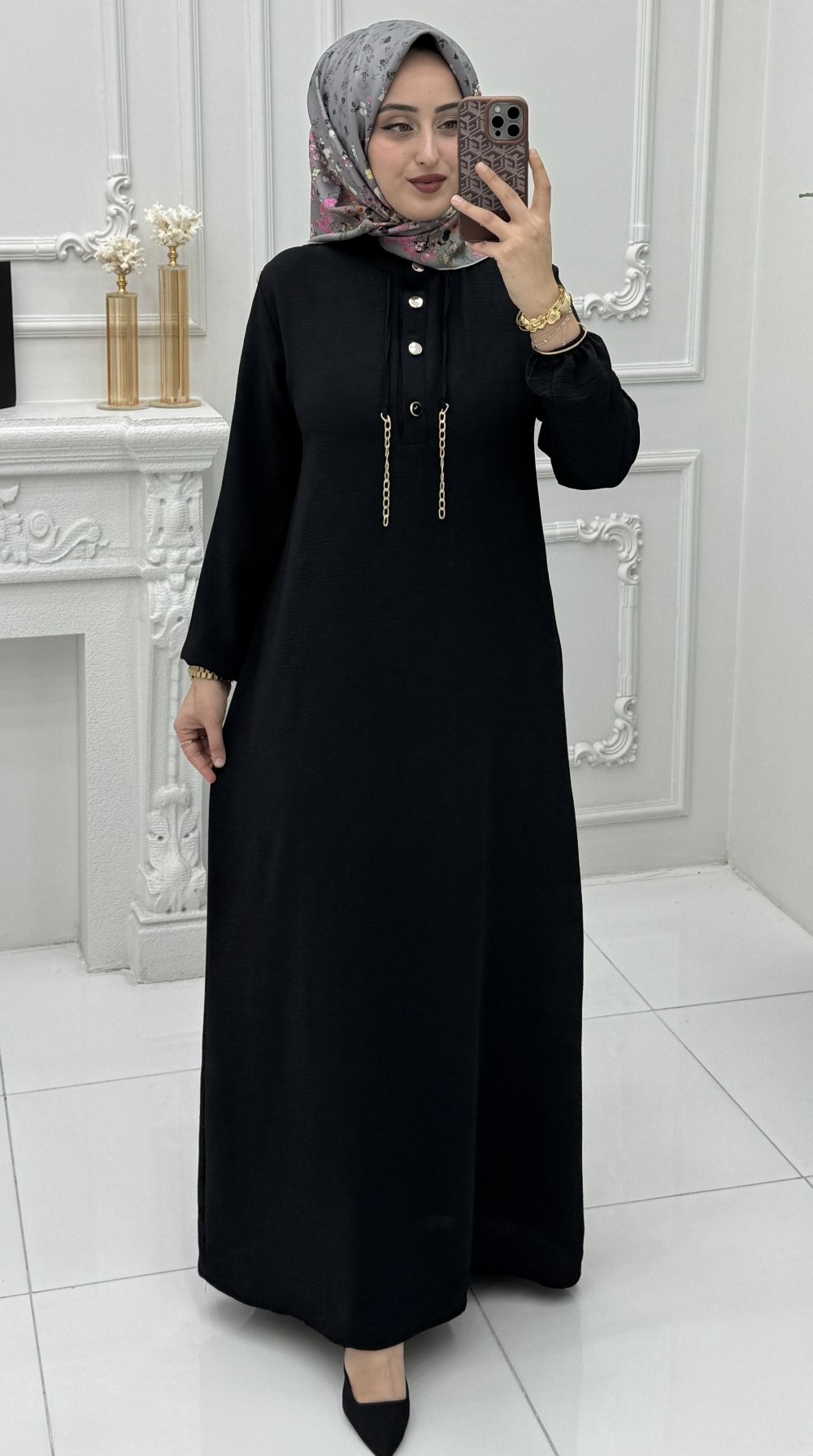 Derin Elbise Siyah