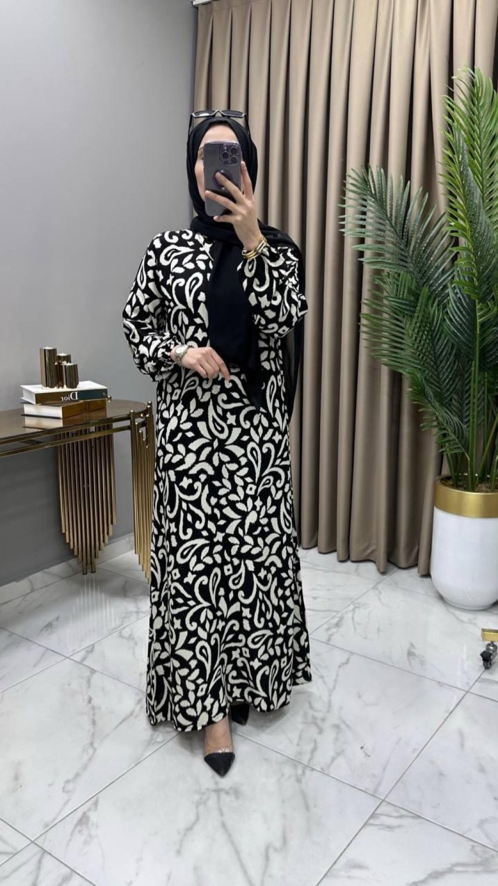 Leyla Elbise Siyah