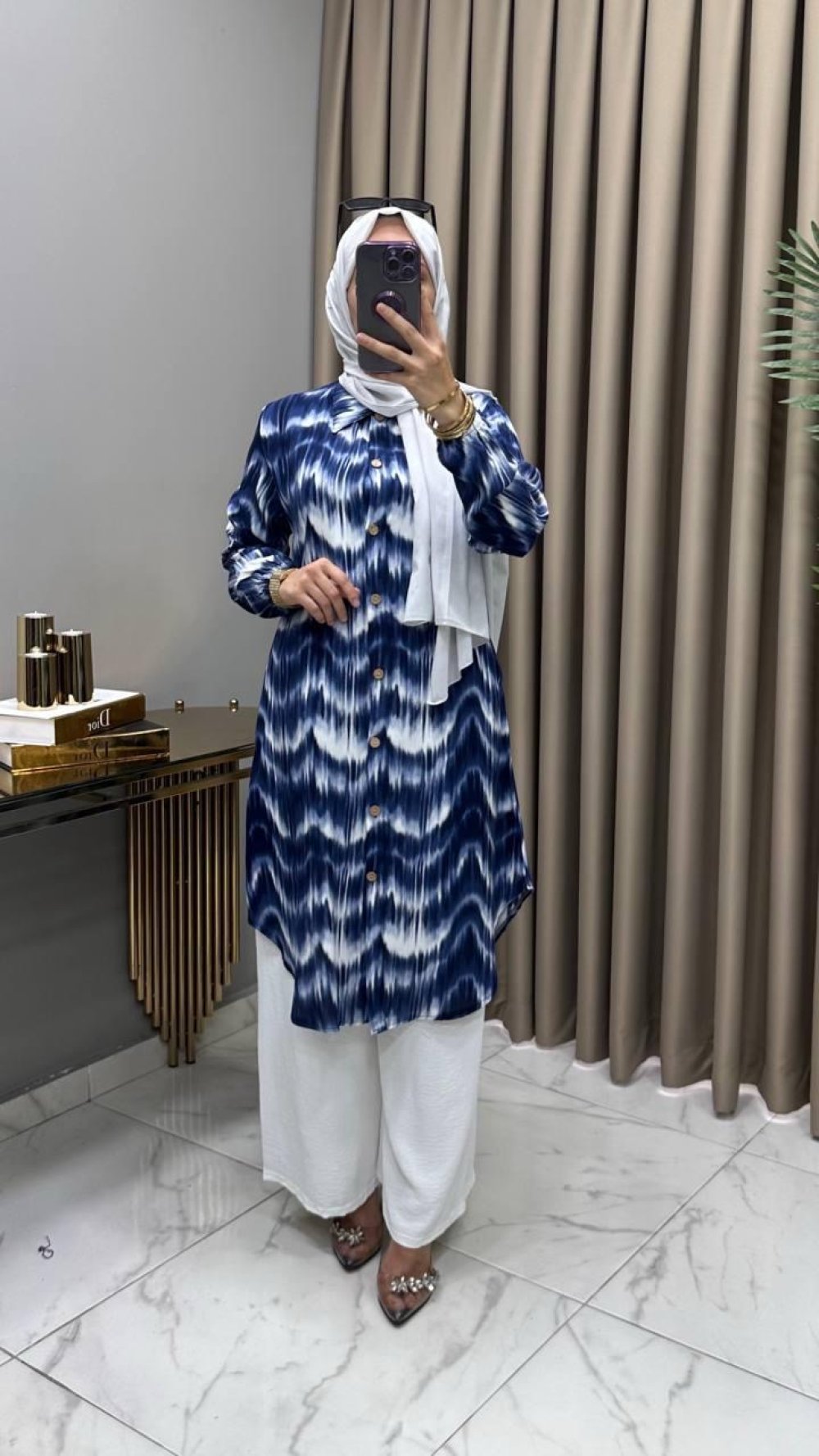 Berre Tunik Lacivert 