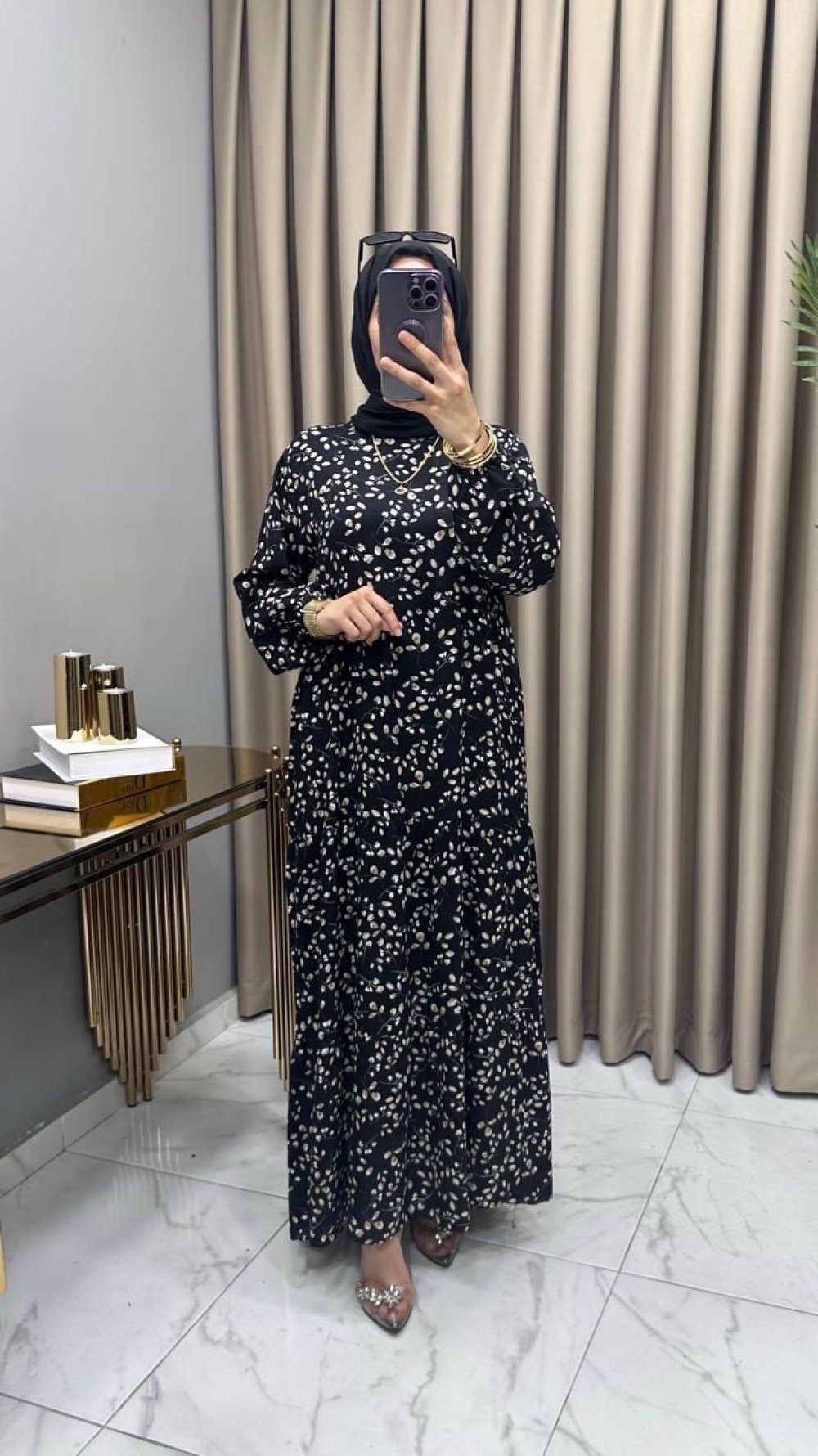 Nurcan Elbise Siyah