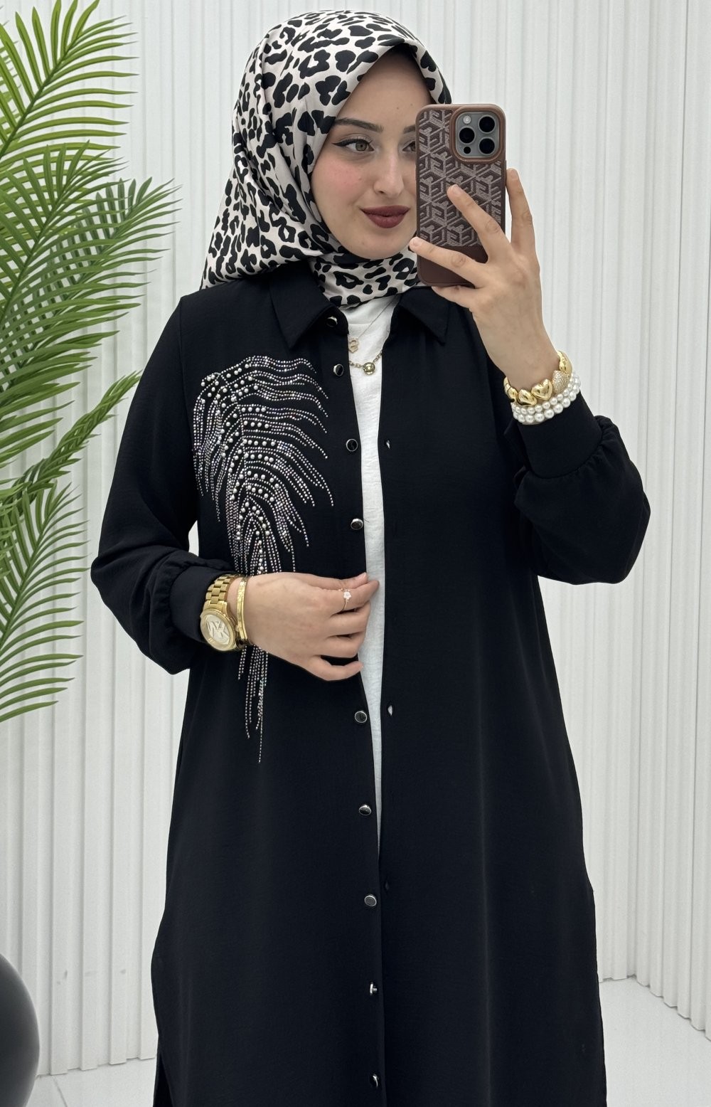 Güliz 3 lü Takım Siyah