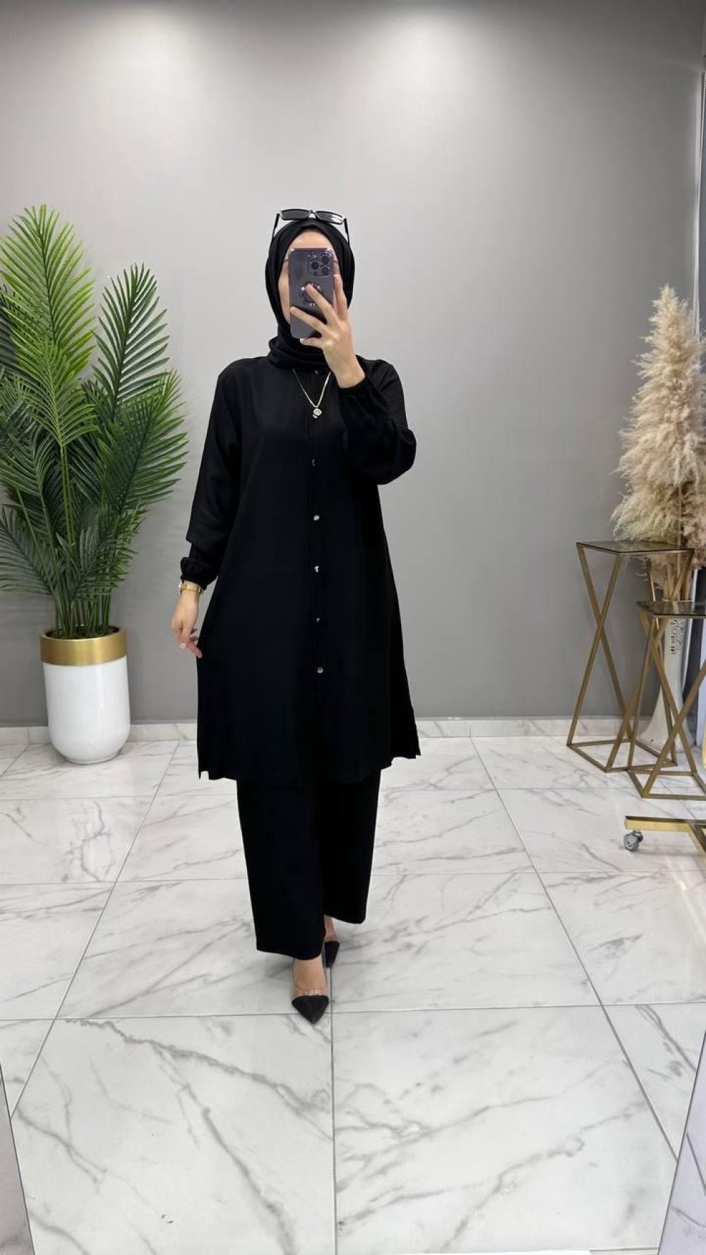 Elfida Takım Siyah 