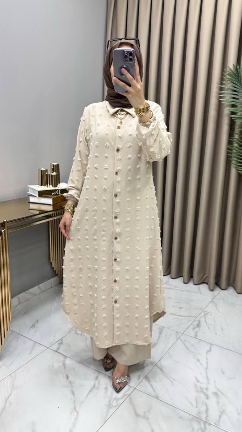 Boncuk Tunik Taş