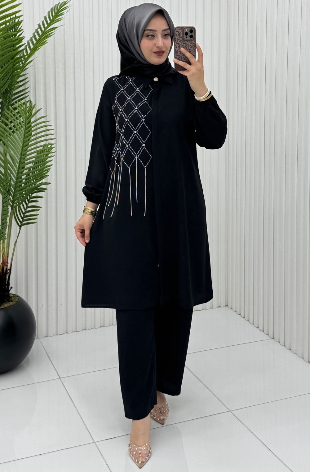 Nazan Takım Siyah