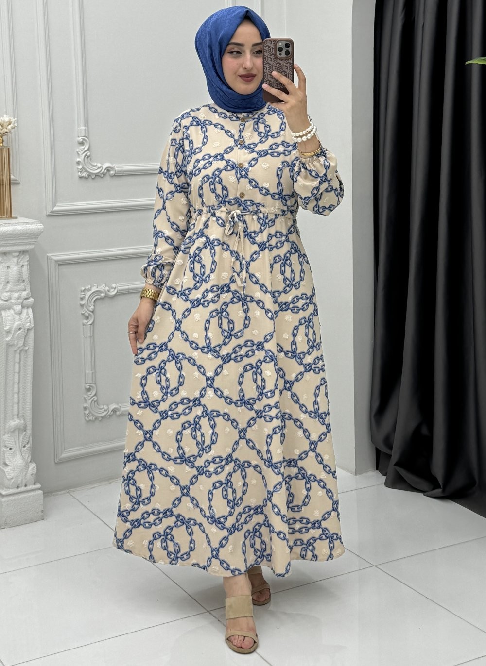 Hilal Elbise Mavi