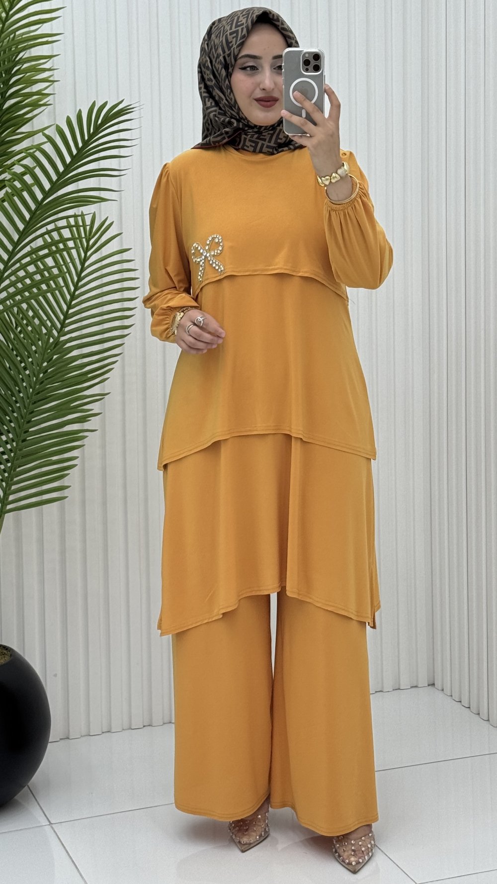 Aleyna Takım Hardal Sarısı
